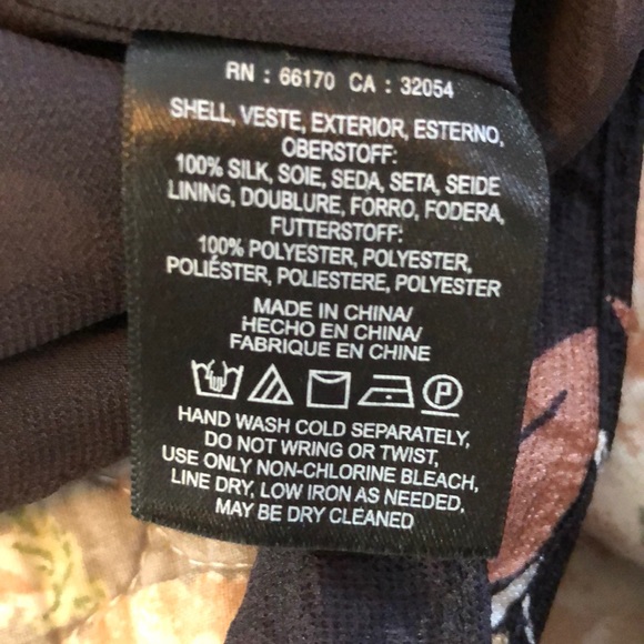 Anthropologie Maeve Floral Tie-Neck Blouse - Picture 8 of 8